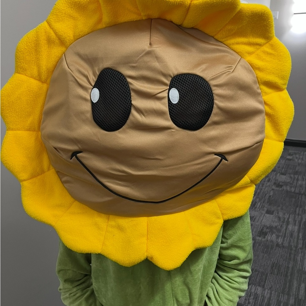 Plants Vs zombies Sunflower Kids Costume